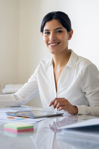 Woman Studying