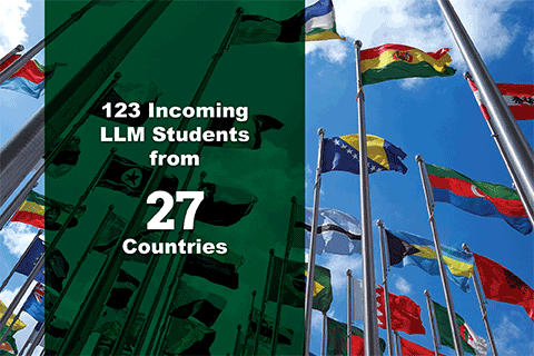 Entering LLM Class of 2022: 123 Incoming LLM Students from 27 Countries